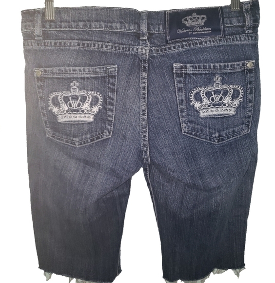 VICTORIA Beckham For Rock & Republic Denim Shorts - Women's - Picture 2 of 9